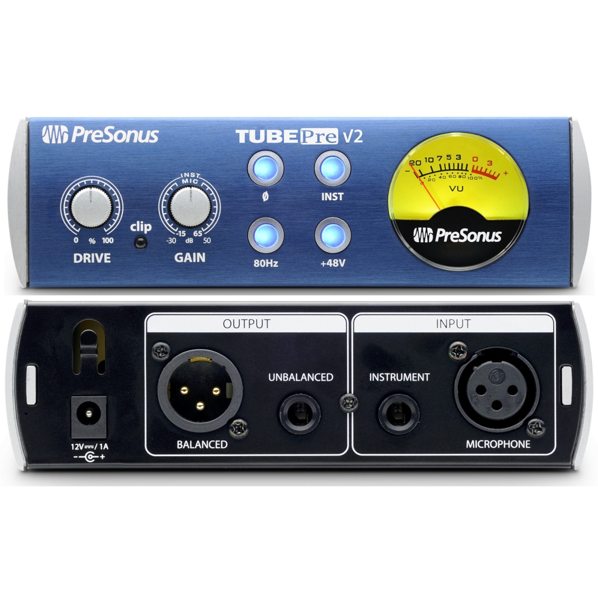 Presonus TubePre V2 1-канальный ламповый предусилитель купить в